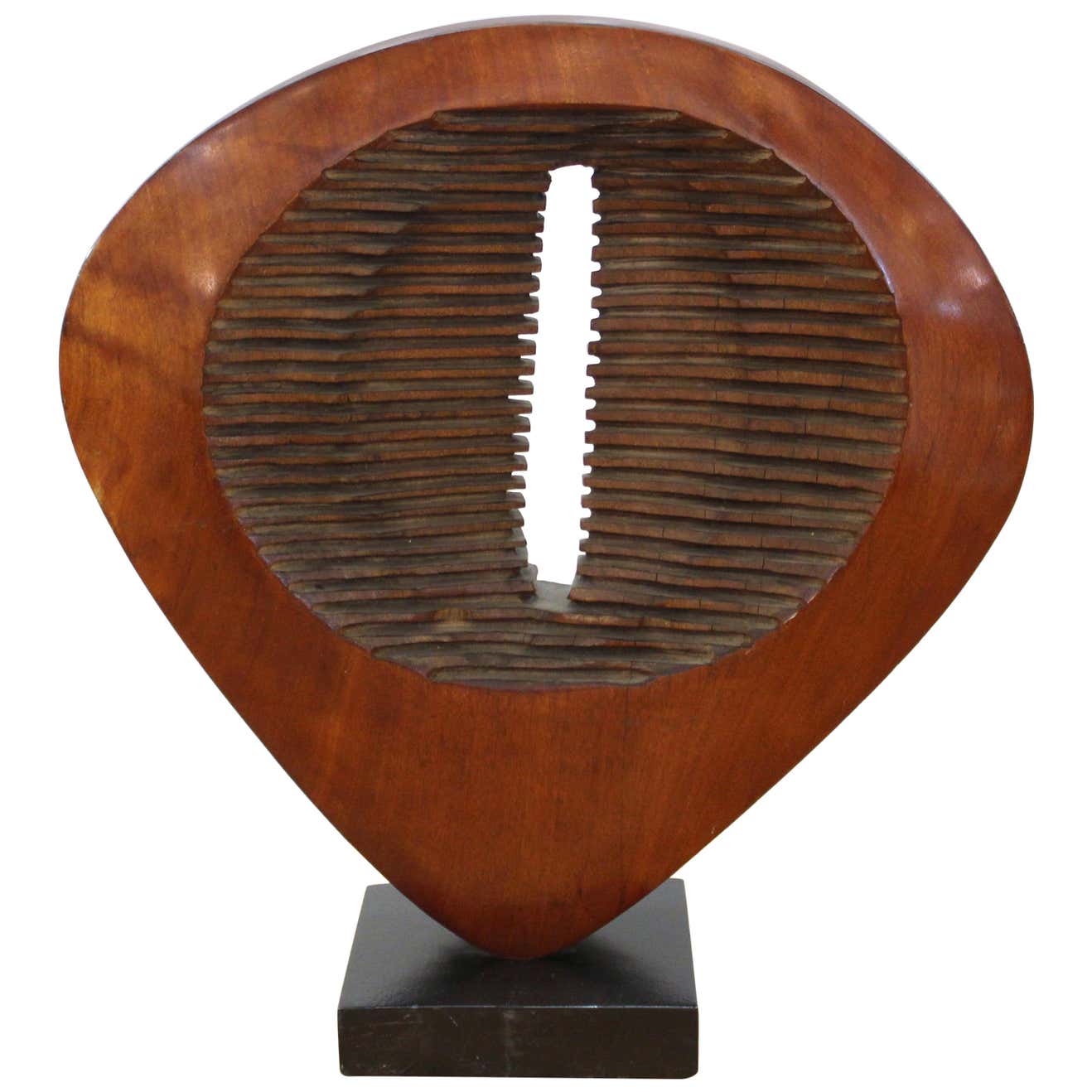 MODERN MONUMENTAL ABSTRACT CARVED