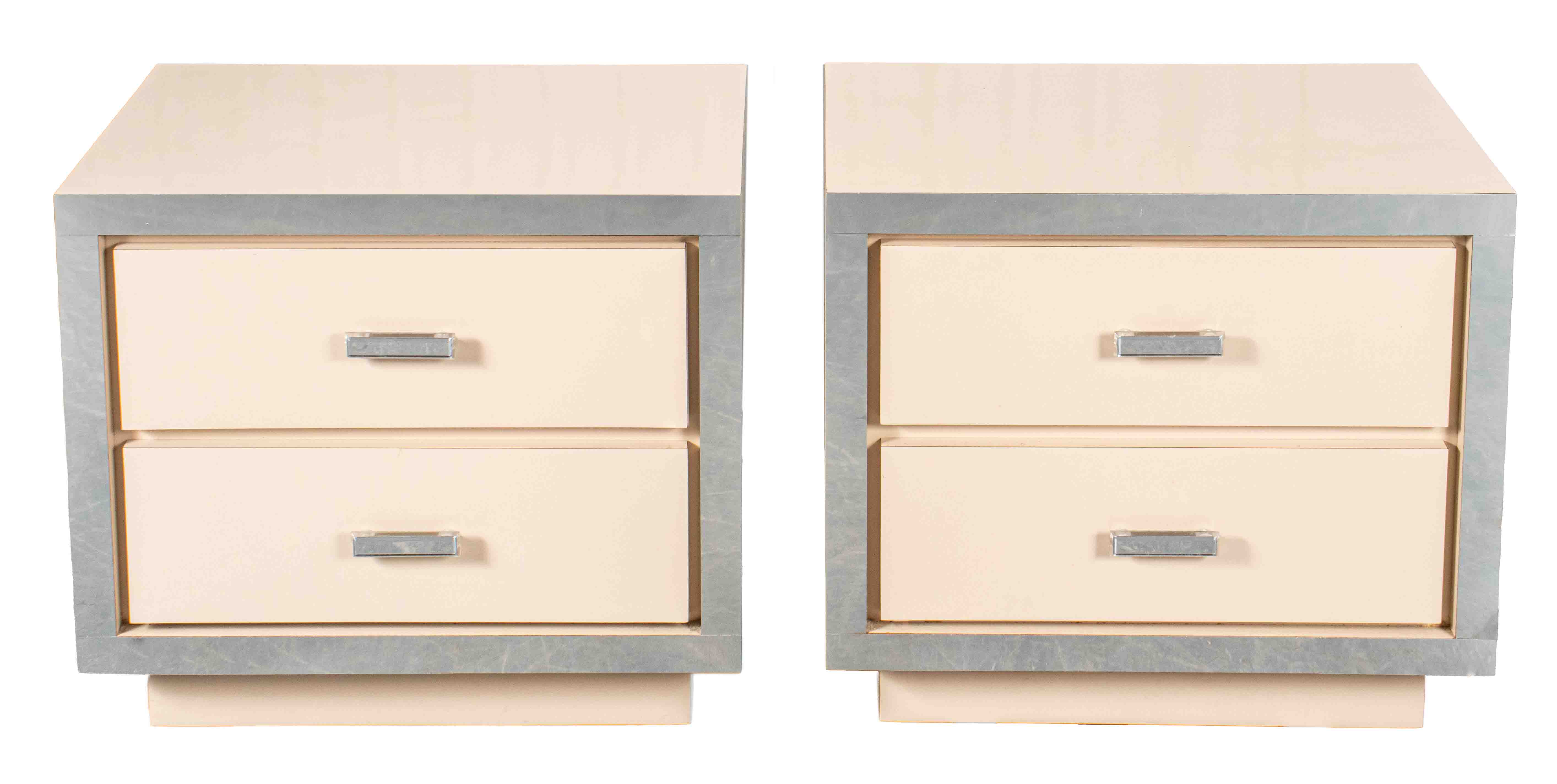MODERN NIGHTSTAND COMMODES, PR