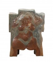 MODERN NUDE FIGURAL STUDIO POT
