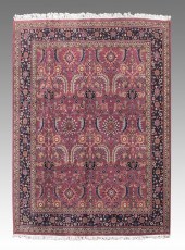 MODERN ORIENTAL HAND KNOTTED W