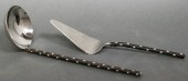 MODERN OXIDIZED STEEL SERVING