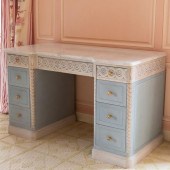 MODERN PAINTED DRESSING TABLE