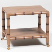 MODERN PAINTED FAUX BAMBOO TWO