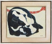 MODERN PAINTING SIGNED GEARY,
