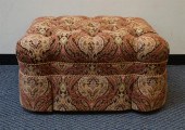 MODERN PAISLEY TUFTED UPHOLSTE
