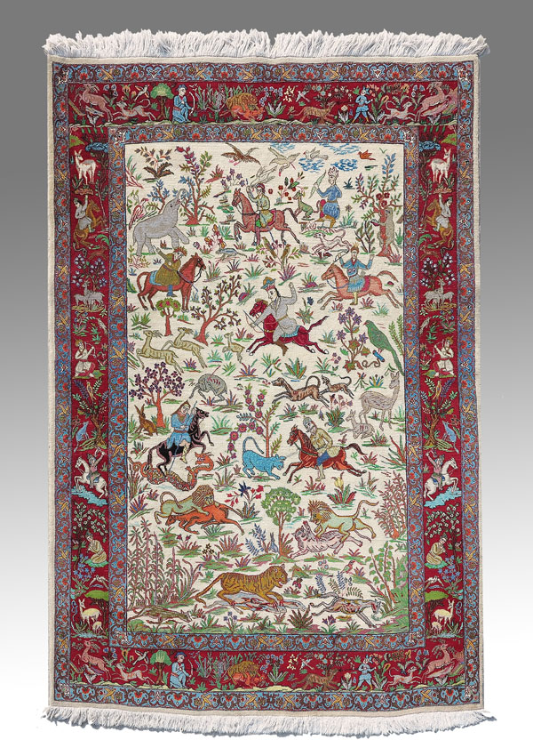 MODERN PERSIAN HAND KNOTTED WOOL