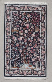 MODERN PERSIAN QUM HAND KNOTTE