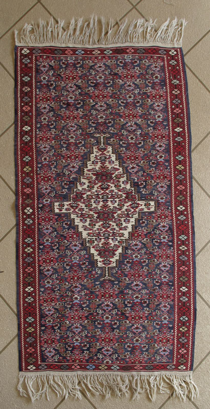 MODERN PERSIAN SENNA KILIM HAND