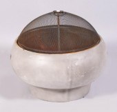 MODERN POTTERY FIRE PIT HEIGHT