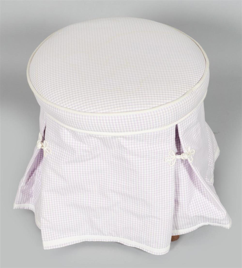 MODERN PURPLE PLAID COVERED