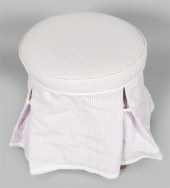 MODERN PURPLE PLAID COVERED WO