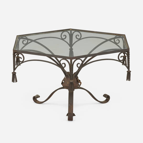 Modern. Regency-style coffee table.