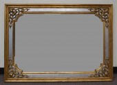MODERN ROCOCO STYLE GILT AND S