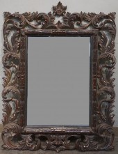 MODERN ROCOCO STYLE GILT/SILVE