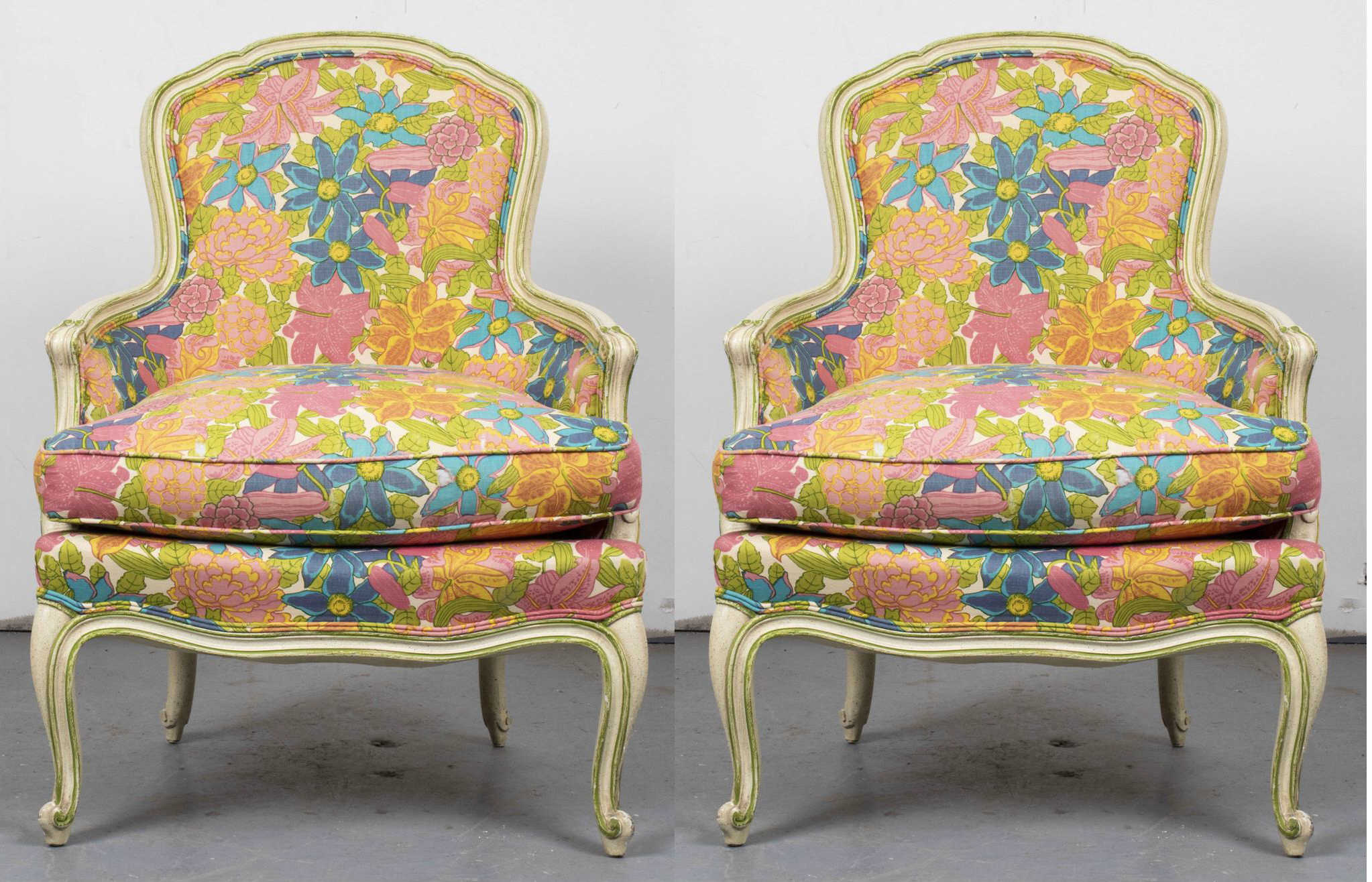 MODERN ROCOCO STYLE UPHOLSTERED