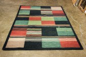 MODERN ROOM SIZE FLATWEAVE CAR
