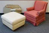 MODERN ROSE UPHOLSTERED CLUB C