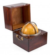 MODERN RUSSIAN STAR GLOBE CIRC