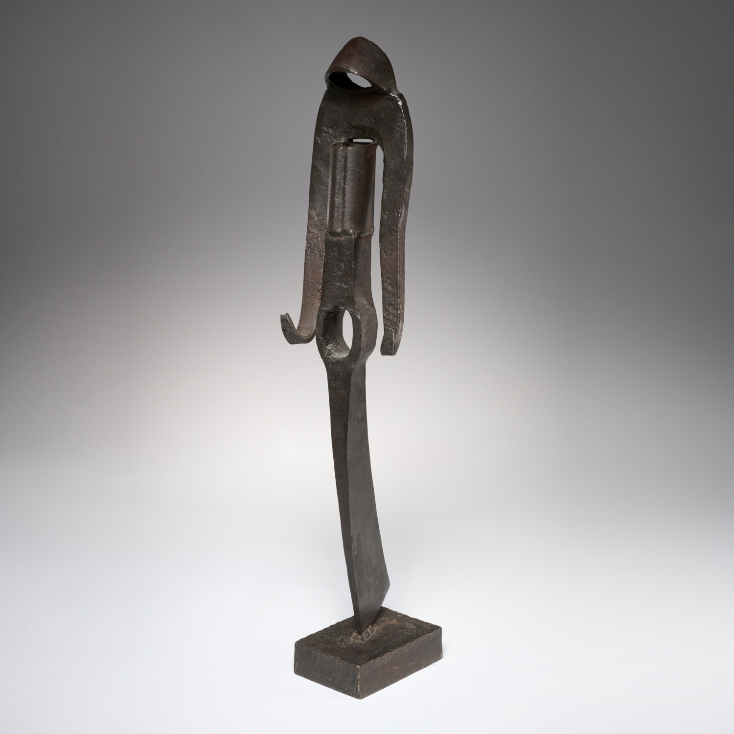 MODERN SCHOOL, IRON SCULPTURE,