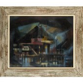 MODERN SCHOOL, OIL PAINTING, 1