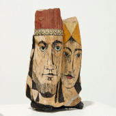 MODERN SCHOOL, PAINTED STONE S