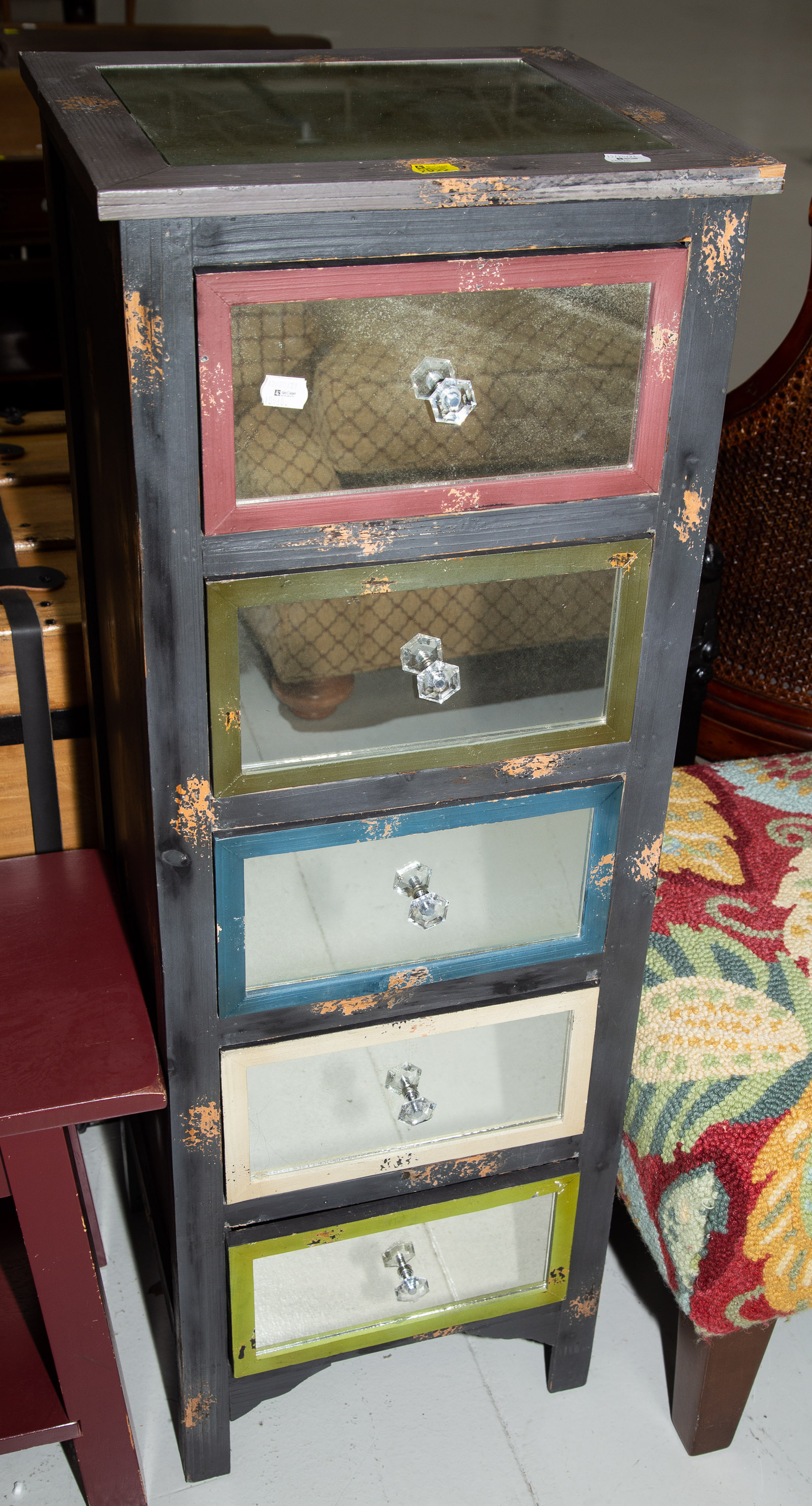 MODERN SHABBY CHIC LINGERIE CHEST