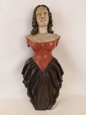 MODERN SHIP FIGUREHEAD JENNY L