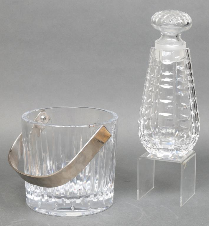 MODERN SIGNED CUT CRYSTAL ICE