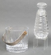 MODERN SIGNED CUT CRYSTAL ICE