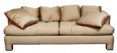 MODERN SILK UPHOLSTERED SOFA M