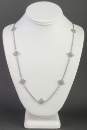 MODERN SILVER CRUCIFORM LINK W