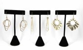 MODERN SILVER DANGLE EARRINGS,