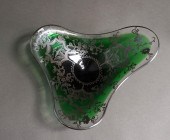 MODERN SILVER OVERLAY GREEN TO