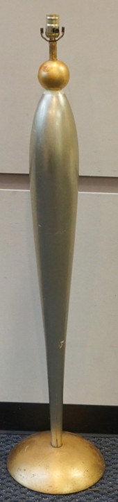 MODERN SILVERED AND GILT DECOR
