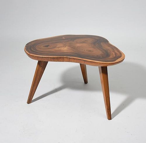 MODERN "SLAB" SHAPED TOP STAND WITH