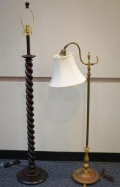 MODERN SPIRAL TURNED WOOD FLOO