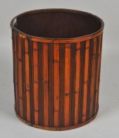 MODERN SPOKED WOODEN CYLINDRIC