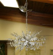Modern sputnik hanging light f