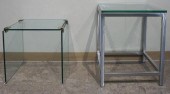 MODERN SQUARE BRUSHED ALUMINUM