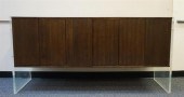 MODERN STAINED FRUITWOOD AND L