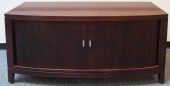 MODERN STAINED WOOD CREDENZA 2