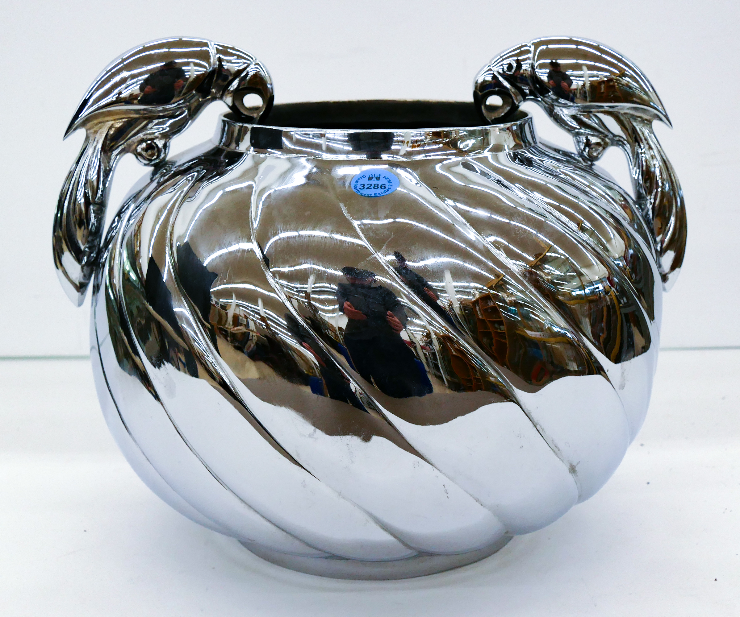 Modern Stainless Steel Parrot