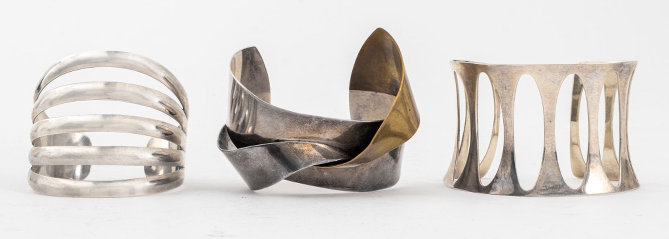 MODERN STERLING SILVER CUFF