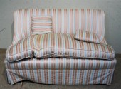 MODERN STRIPE UPHOLSTERED ARML