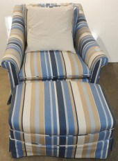 MODERN STRIPED UPHOLSTERED LOU