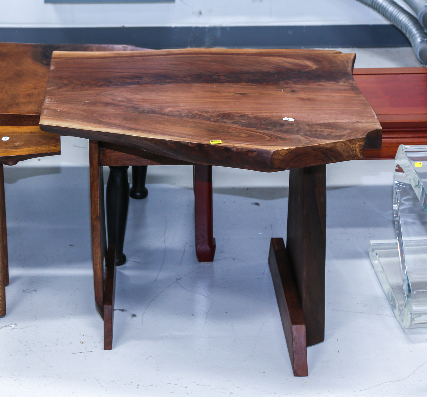 MODERN STYLE BLACK WALNUT SLAB