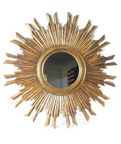 MODERN SUNBURST MIRROR 36"Mode
