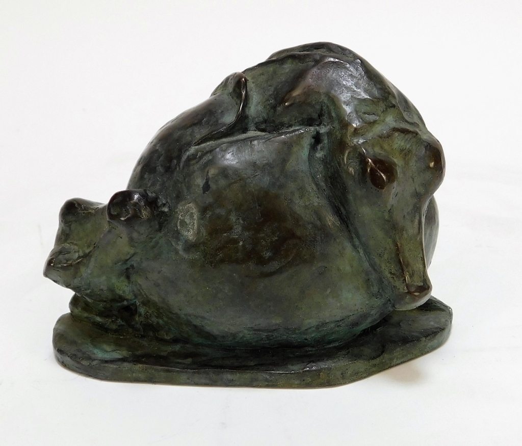 MODERN SURREAL HATCHING CROCODILE