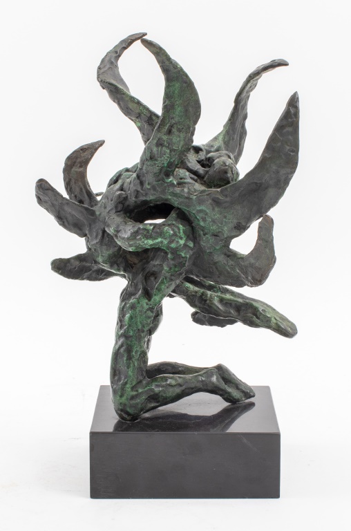 MODERN SURREALIST NUDE BRONZE