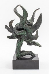 MODERN SURREALIST NUDE BRONZE